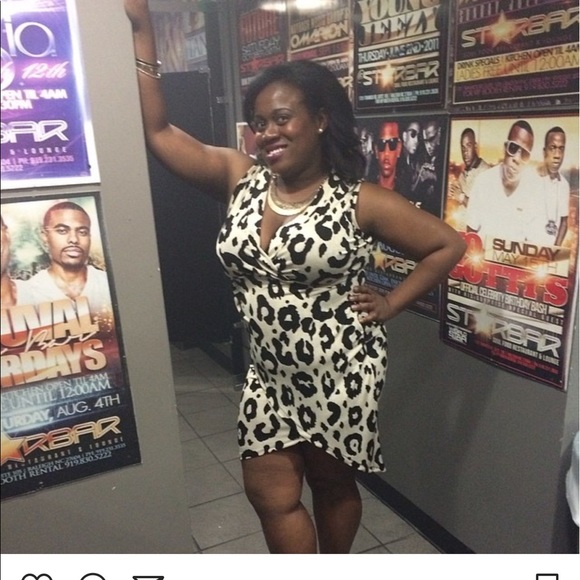 COPY - Animal Print Dress - Picture 2 of 4